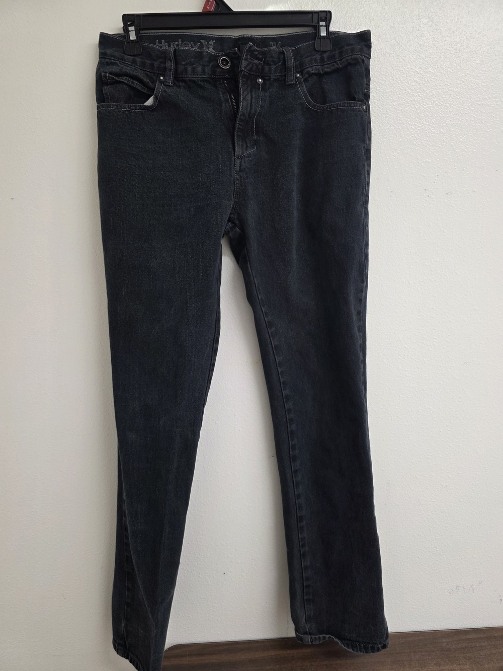 Hurley Black Straight Leg Women's Jeans (0620)